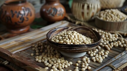 Baijiang Bean, natural oil, beans, fiber food