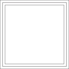 Obraz premium Square blend line shapes. Graphic design elements