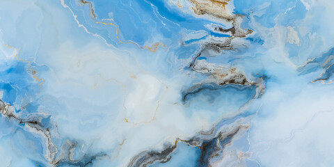 Blue transparent onyx gemstone