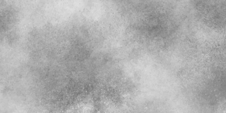Steam Mist Fog and Dust Particles on old grunge black and white canvas, Luxurious white marble texture with clouds, Abstract monochrome background with random blurred grey grunge texture.