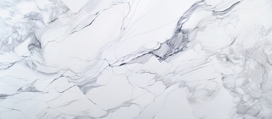 A detailed shot portraying the intricate patterns of a white marble texture, resembling a frozen liquid flow. The geological phenomenon captured reveals a unique display of frozen beauty