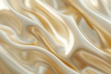 sleek gradient background flowing from a warm gold to a creamy beige
 - obrazy, fototapety, plakaty