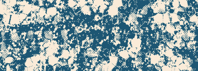 Abstract halftone grunge texture background image.