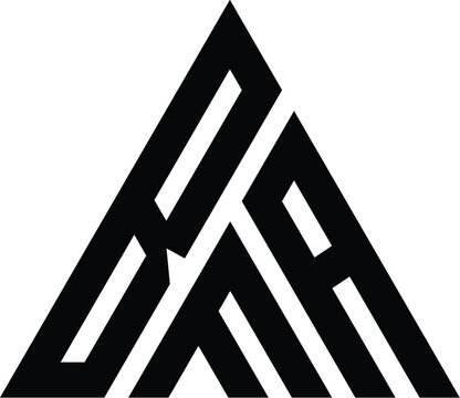 vector BFA triangle logo