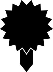 Sale label with discount offer. promotion tag design