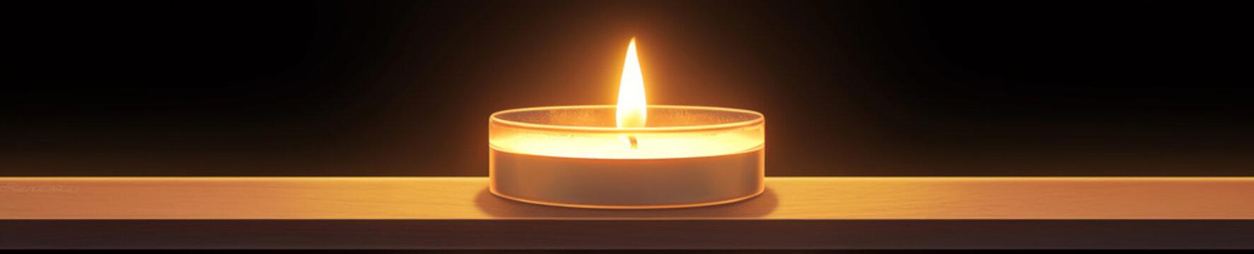 A candle that burns with scents of places you miss, nostalgia in a flickering flame