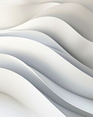 abstract background of white geometric waves