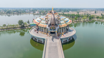 Ban Rai Temple, Dan Khun Thot District Nakhon Ratchasima Province, Thailand 