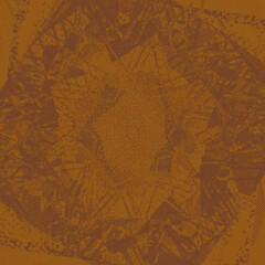 Abstract halftone grunge texture background image.