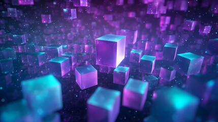 Abstract chaotic cube