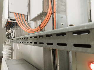 Electric power wiring curcuit and inverter unit for solar panel on the wall. Technology of solar...