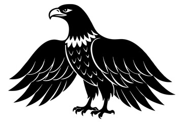 eagle silhouette vector illustration