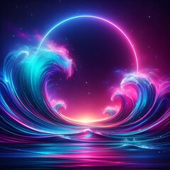 light, space, illustration, design, color, glow, wave, blue, star, backdrop, glowing, energy, motion, wallpaper, swirl, technology, futuristic, lines, vector, bright, fractal, curve, pattern, water, s