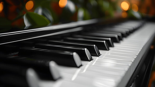 The Artistry of Piano Keys