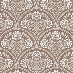 Shell Grotto Baroque Designs in Fabric, Wallpaper and Textures