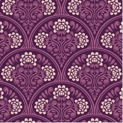 Shell Grotto Baroque Designs in Fabric, Wallpaper and Textures