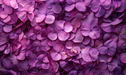 purple floral background, Generative AI 