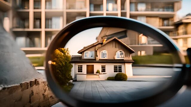 Home Inspection or Purchasing Real Estate Concept Generative AI