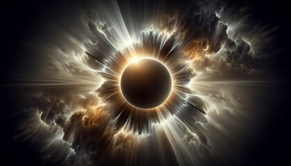 Cosmic Eclipse - Celestial Phenomenon