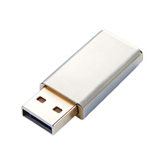 3d isolated render of flash drive icon psd