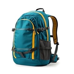 A backpack isolated on white background