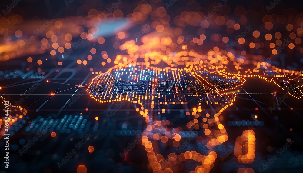 Poster Interconnected Worlds, Exploring a Global Supply Chain through 3D Holography