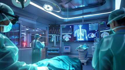 Cutting-edge medicine and surgery using AR technology with smart glasses