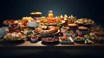 Event Catering Poster 3d