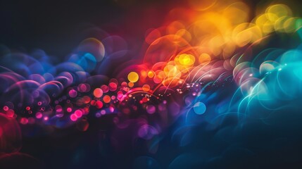 Fototapeta premium abstract beautiful light leak effect on black background