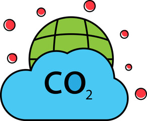 carbon dioxide icon Reduce greenhouse gas emissions