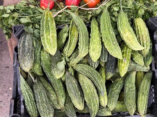 bitter melon in the market