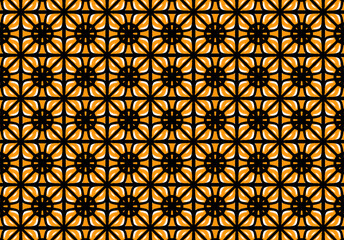 Yellow black classic abstract geometric lines tiles patterns wallpaper background 