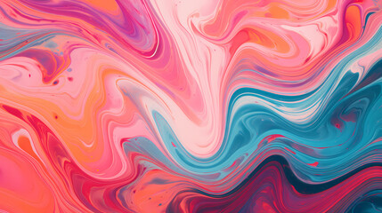 Obraz premium Fluid art abstract background