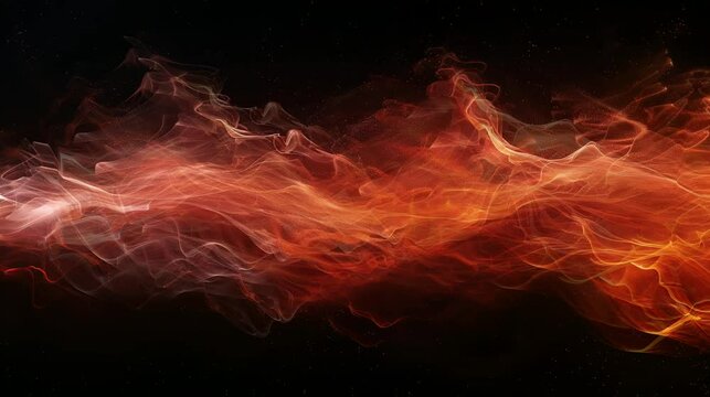 The flames symbolize burning courage. seamless looping time-lapse virtual 4k video Animation Background.
