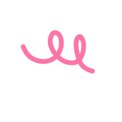 Curly Doodle Line Element