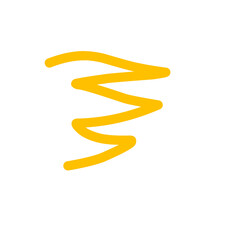 Curly Doodle Line Element