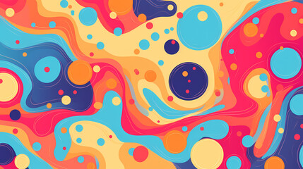 Naklejka premium Abstract liquid water ripple watercolor design background