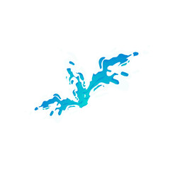 Fototapeta premium Water splash effect 