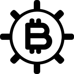 Obraz premium coin icon