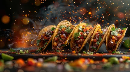 Foto op Plexiglas Fiery Taco Fest © GoGameGod