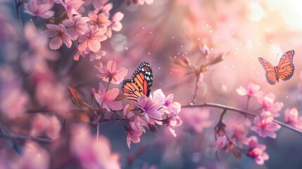 Sakura Blossoms in Spring: Capturing Nature's Tranquil Beauty