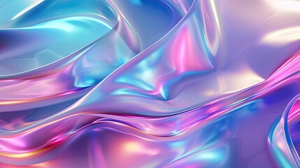 Naklejka premium Beautiful Abstract 3D Background with Smooth Silky Shapes