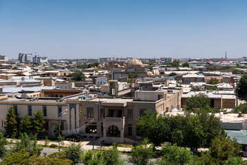 View on Bukhara from the Ark Fortress