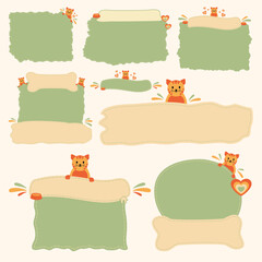 Green Banner For Pet Collection.eps