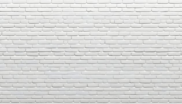 Abstract white brick wall textured background