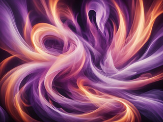 Abstract background with smoke. Enigmatic smoke patterns swirl in an abstract background, hinting at hidden secrets and unknown possibilities.