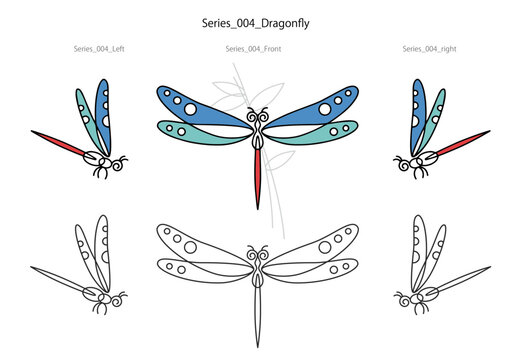 World insect & beetle - Deformation series - BW