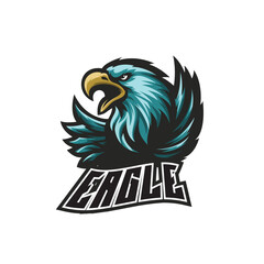 Illustration Eagle Mascot Logo