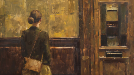 Sad lady, grief, funeral, disappointment, heartbroken, empty space for writing