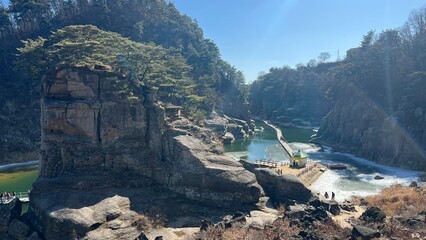 여전히 아름답게 보전되어 내려온 고석정